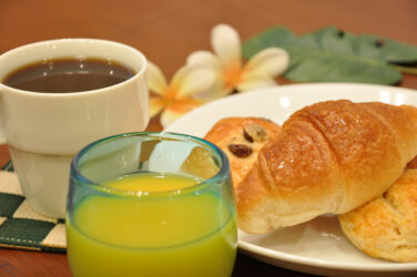 朝食無料サービス
